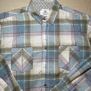 Bugatchi Men’s XL Multi Color Shaped Fit Long Sleeve Button Down Shirt